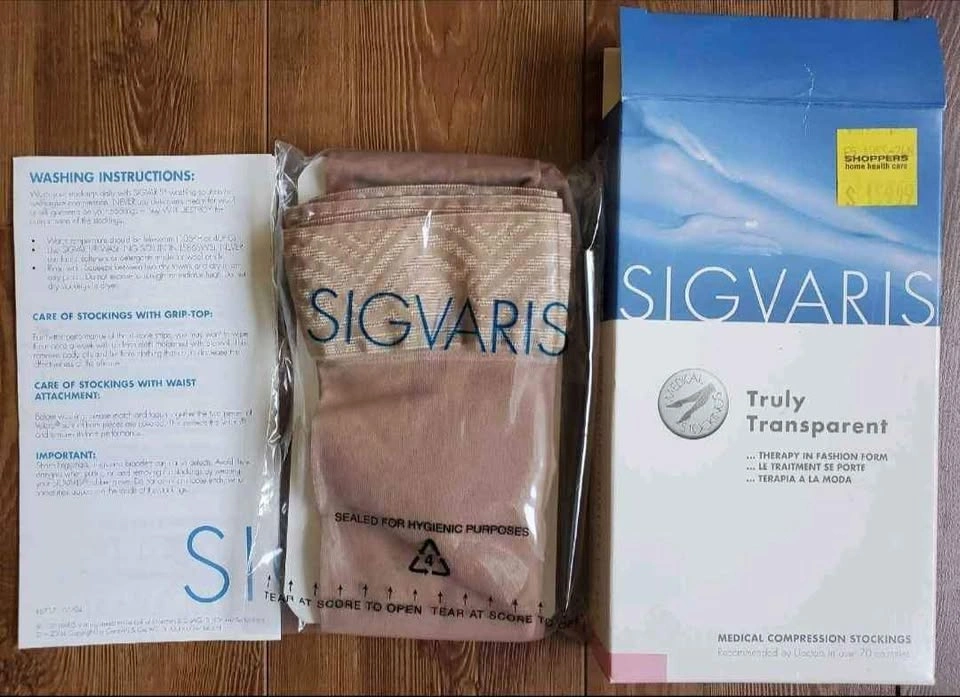 Brand New Sigvaris Medical Compression Stockings - photo 2