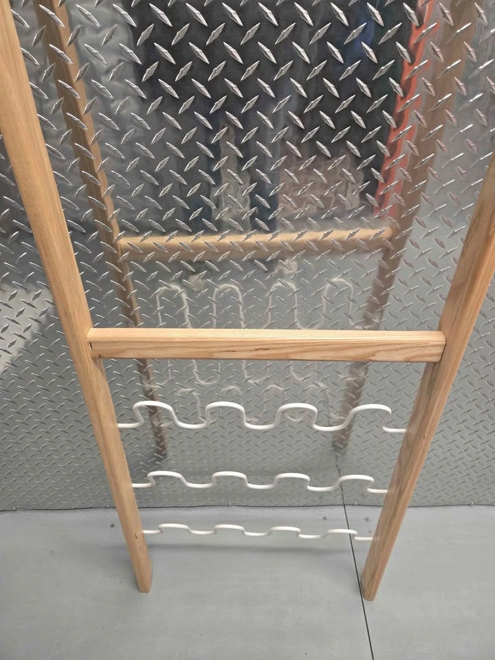Wooden Leaning Coat and Shoe Rack - photo 3