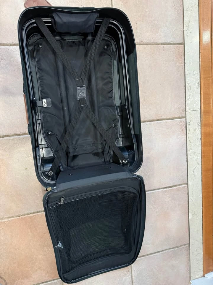 Samsonite Dark Green Rolling Carry-On Suitcase - photo 2