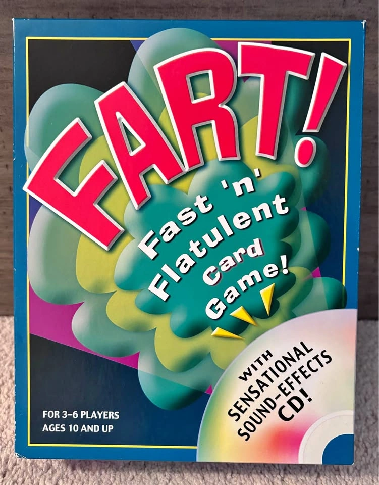 FART! FAST ‘N’ FLATULENT CARD GAME! - $5.00