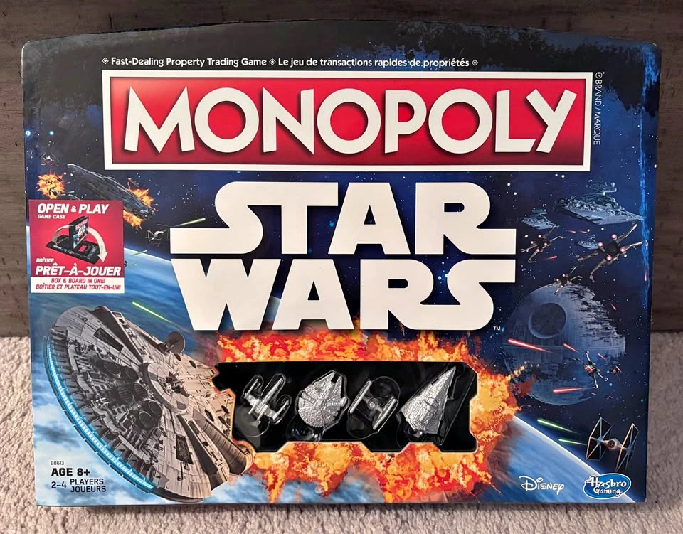 MONOPOLY STAR WARS BOARD GAME (BRAND NEW) - $25.00