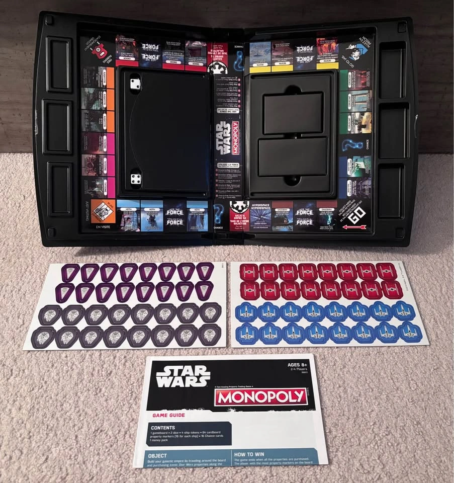MONOPOLY STAR WARS BOARD GAME (BRAND NEW) - $25.00 - photo 2