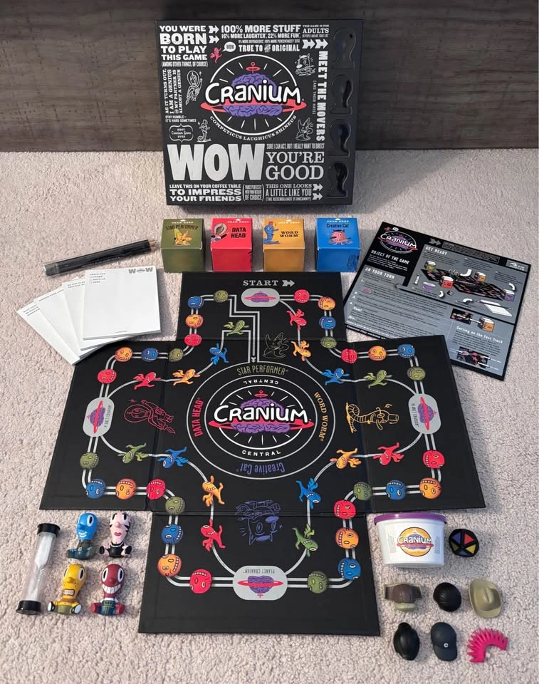 CRANIUM BOARD GAME (NEEDS NEW CLAY/PLAY DOUGH) - $25.00 - photo 2