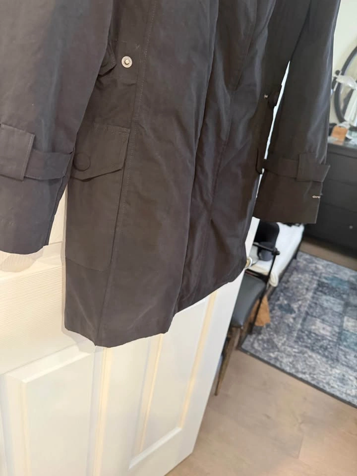Columbia Women's Black Trench Coat Size M - photo 4