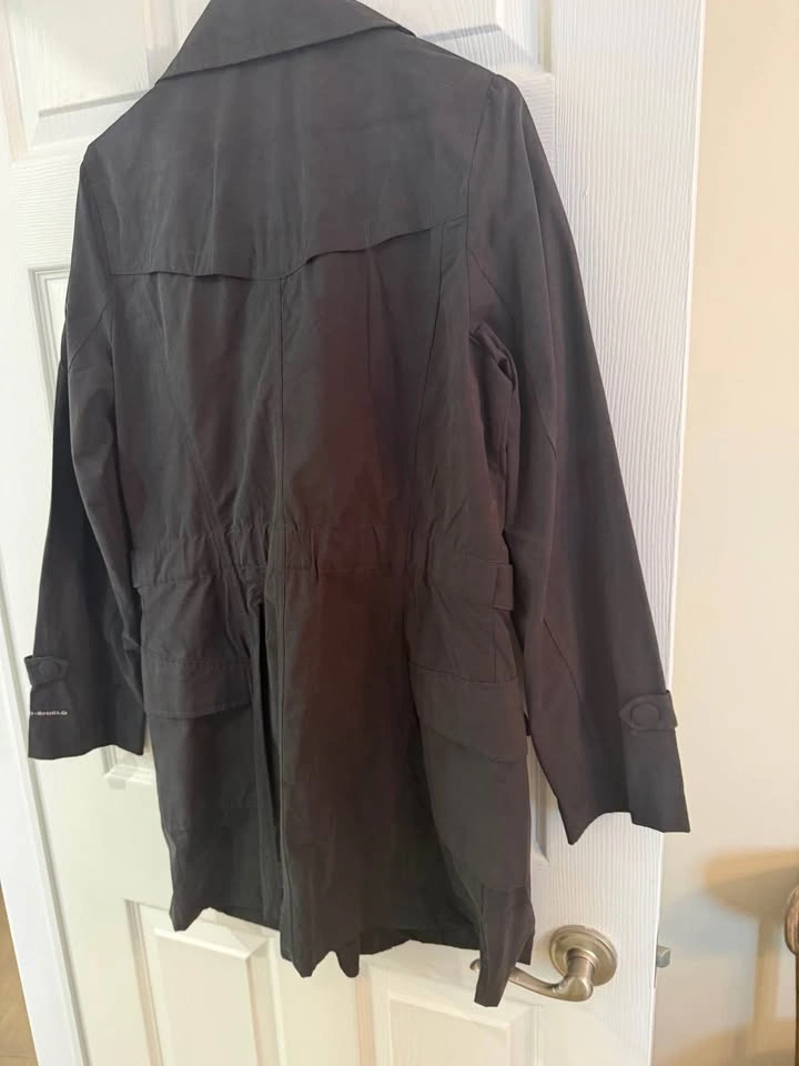 Columbia Women's Black Trench Coat Size M - photo 5