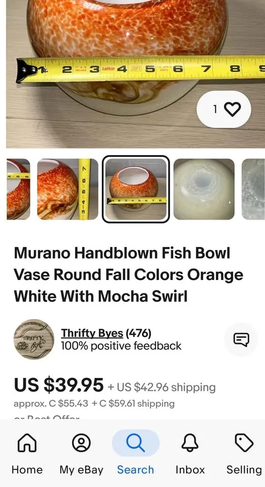 Gorgeous Fishbowl Vase image indicator(2)