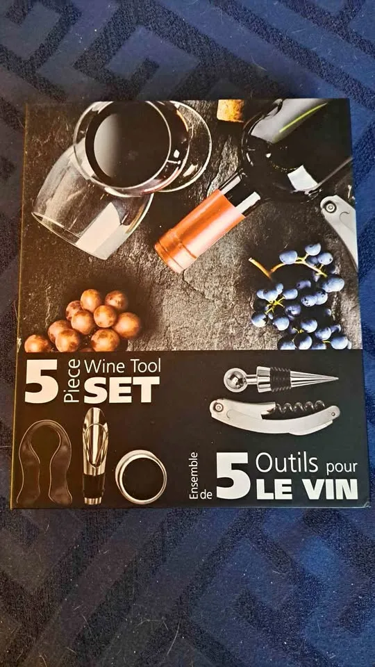 Wine Tool Set - 5 Piece thumbnail