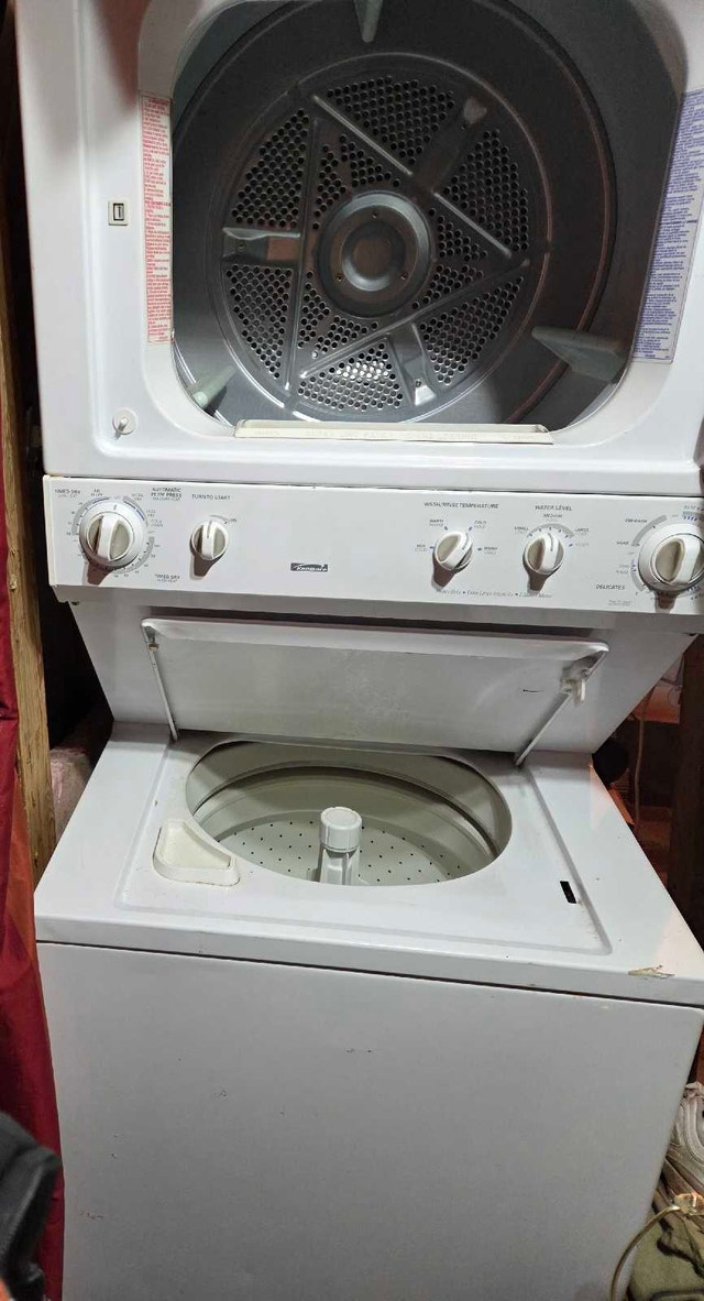 Kenmore Heavy Duty Stackable Washer & Dryer Unit - photo 2