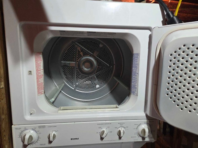 Kenmore Heavy Duty Stackable Washer & Dryer Unit - photo 4