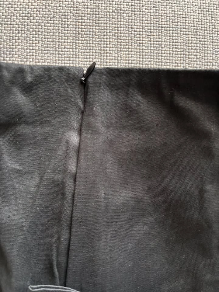 MANGO Women's Black Linen flare trousers ~ Size 8 *NWT* 🌱 - photo 5