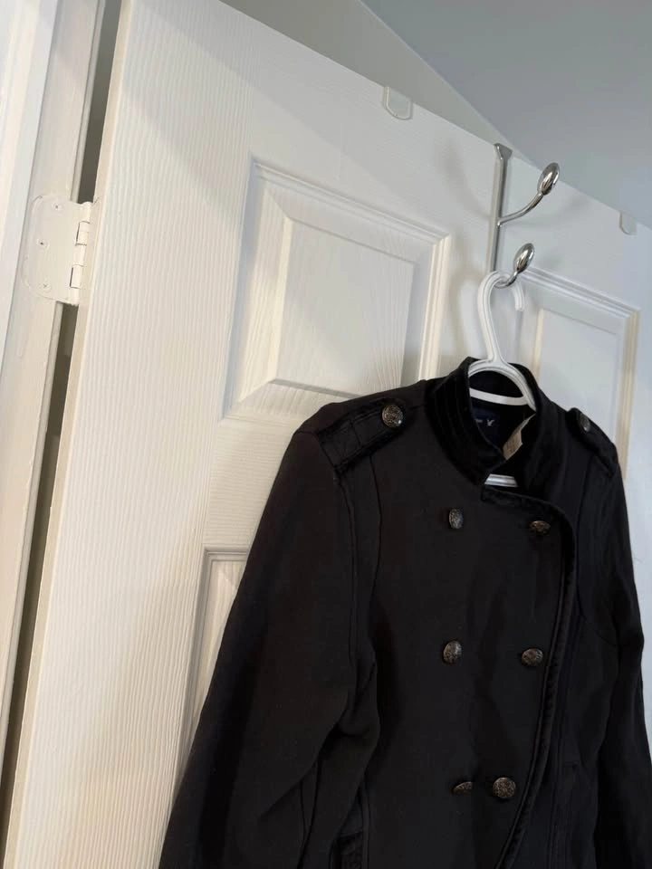 American Eagle Black Military Style Jacket - photo 4