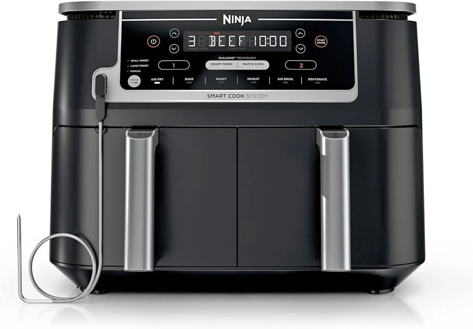 Ninja Foodi 10 QT 6-in-1 DualZone Smart XL Air Fryer DZ550