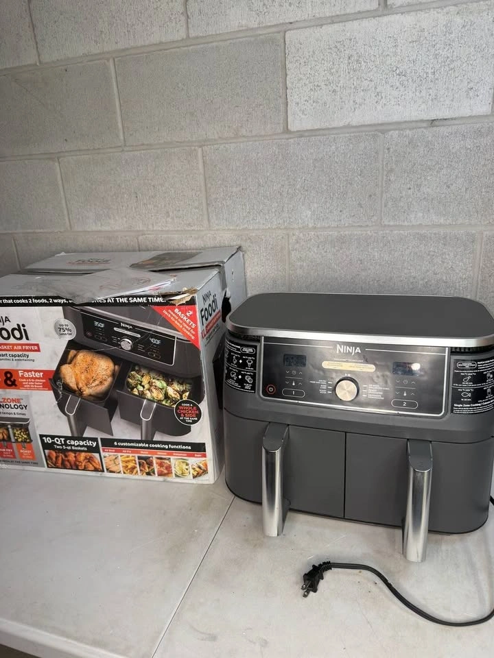 Ninja Foodi 10 QT 6-in-1 DualZone Smart XL Air Fryer DZ550 - photo 4