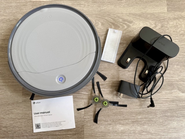 Lefant Robot Vacuum 4500Pa Suction App+Voice Control