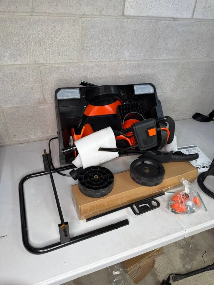 MAXLANDER Corded Electric Snow Blower, 20 Inch 15A Snow Thrower - photo 2