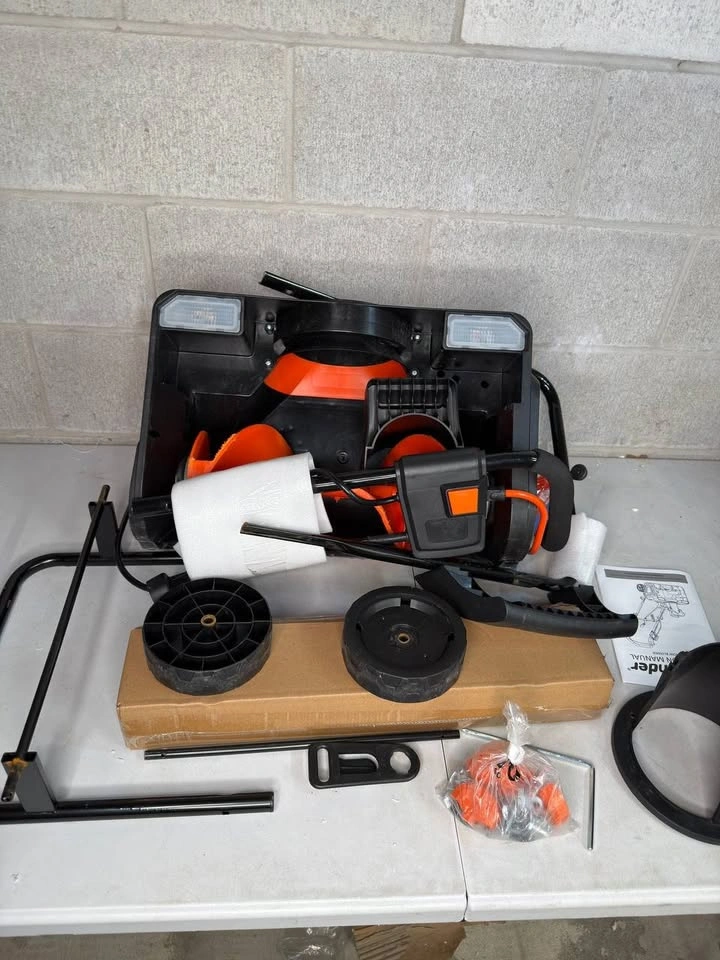 MAXLANDER Corded Electric Snow Blower, 20 Inch 15A Snow Thrower - photo 3