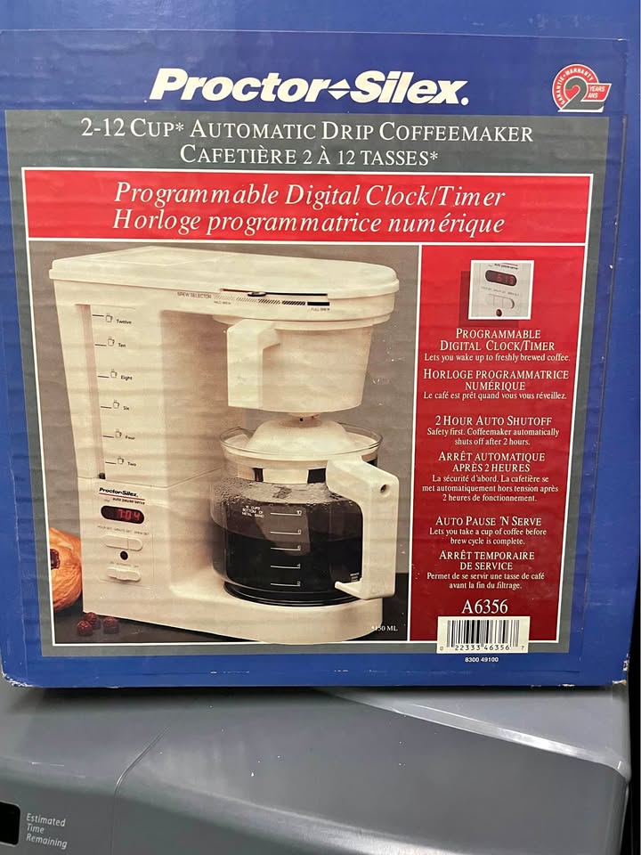 Proctor-Silex coffee maker machine
