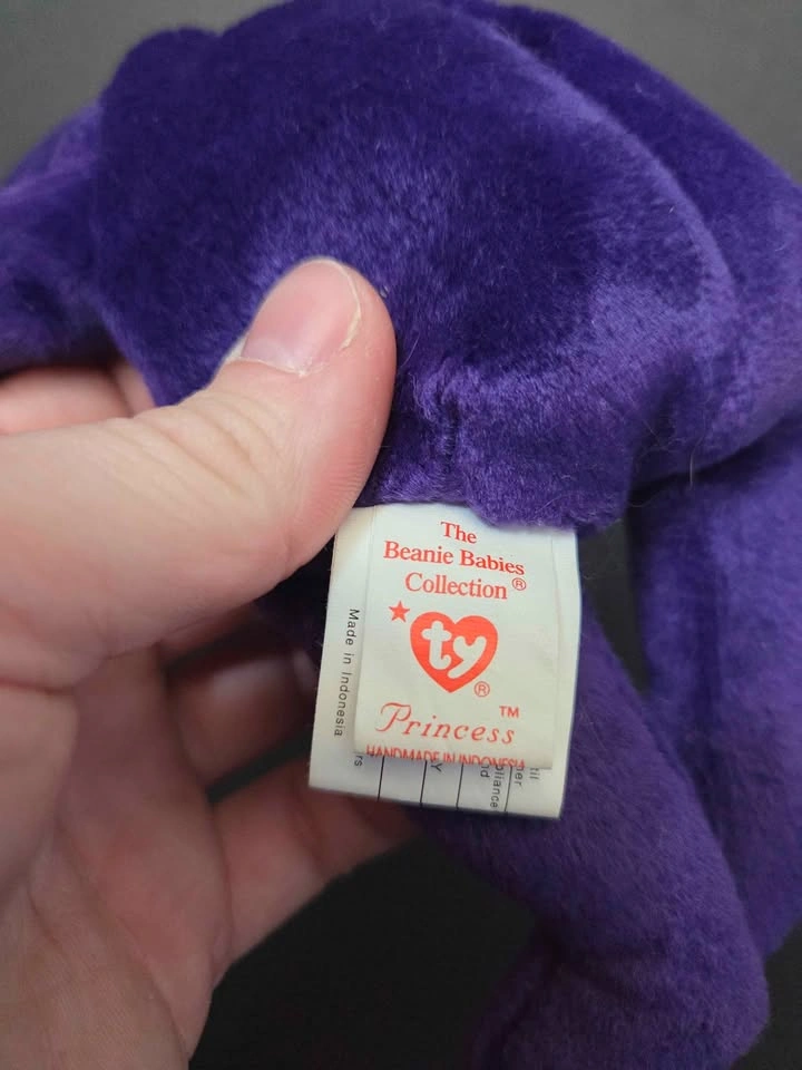 TY Beanie Baby Princess Diana Bear - photo 5