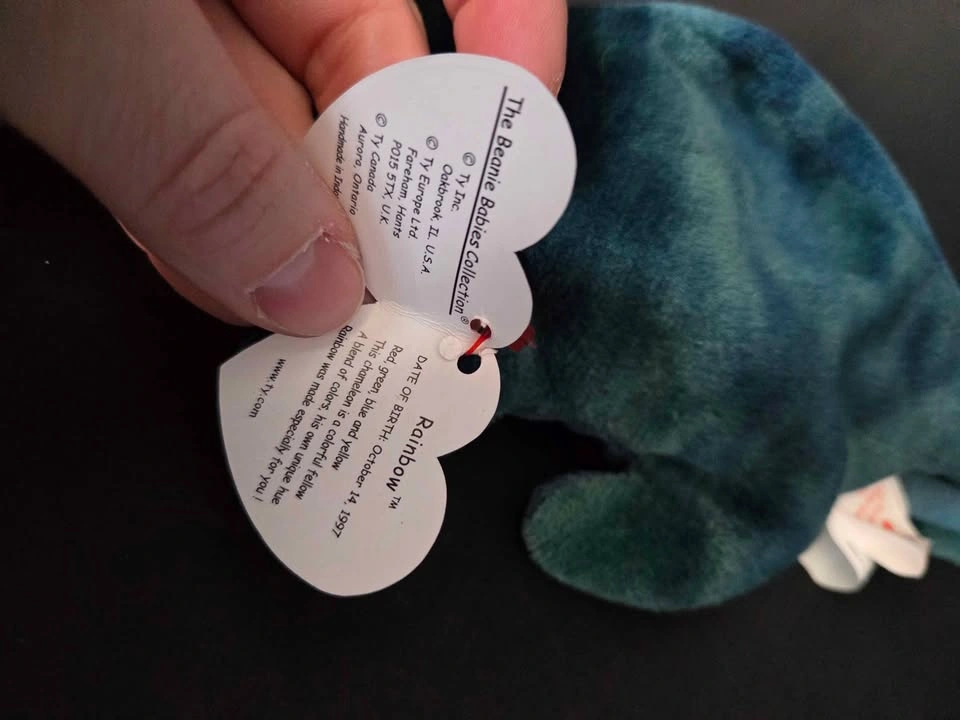 TY Beanie Baby Chameleon - photo 5