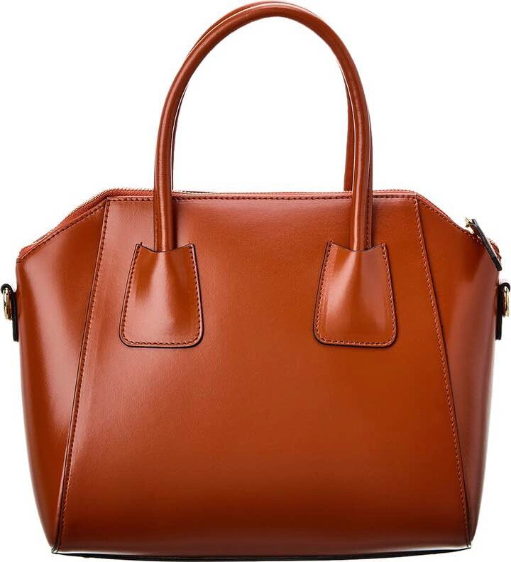 Valentino Brown Leather V Logo Handbag - photo 2
