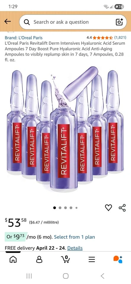 L'Oreal Paris 7-Day Replumping Ampoules - photo 2