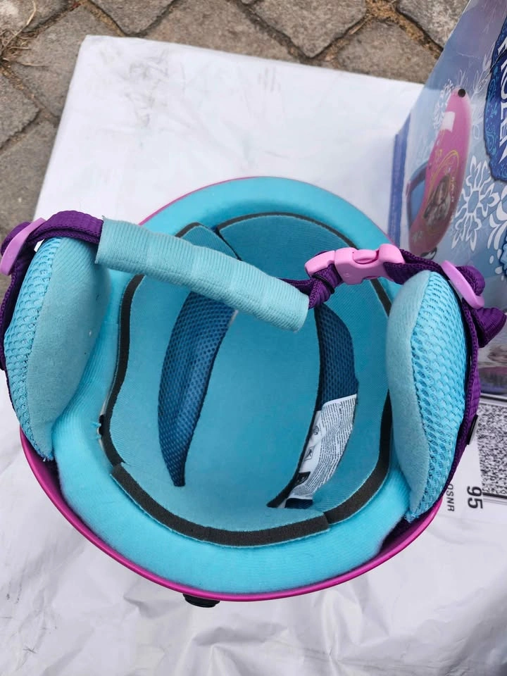 Disney Frozen Pink Snow Helmet Anna Elsa 48-51 CM w/ Box - photo 4