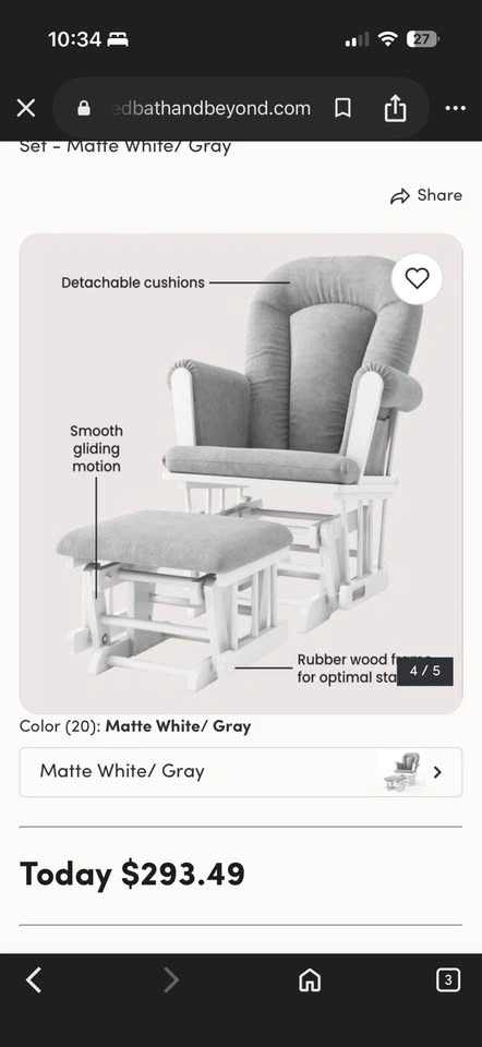 Baby Rocking Chair - photo 4
