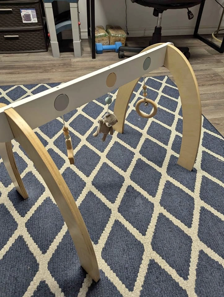 Montessori Wooden Play Gym / Activity Gym