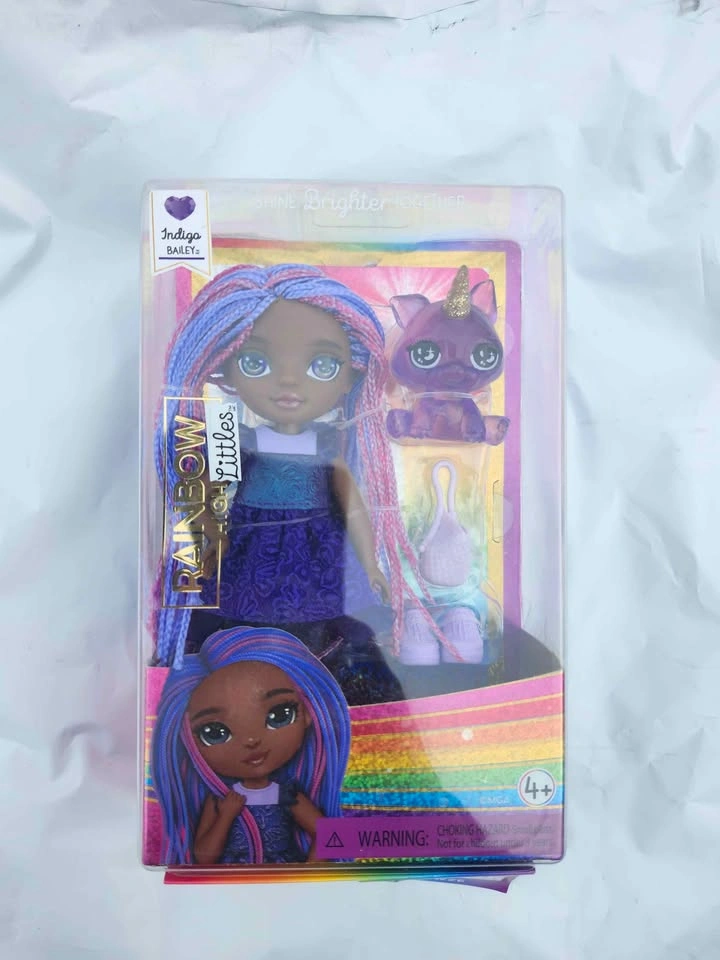 Rainbow High Littles Indigo Bailey Doll with Pet - photo 2
