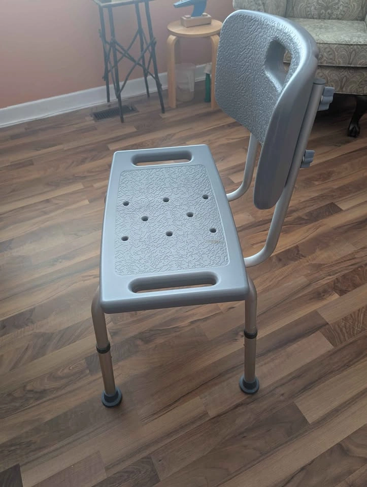 Superior Home Health Care Shower Chair w Backrest Adjustable - photo 2