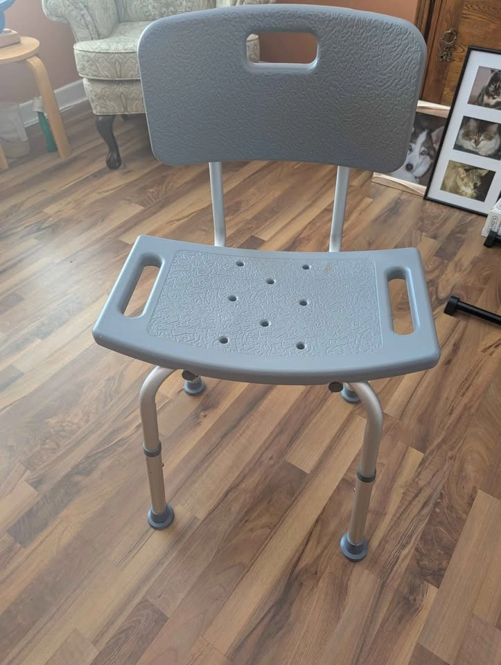 Superior Home Health Care Shower Chair w Backrest Adjustable - photo 4