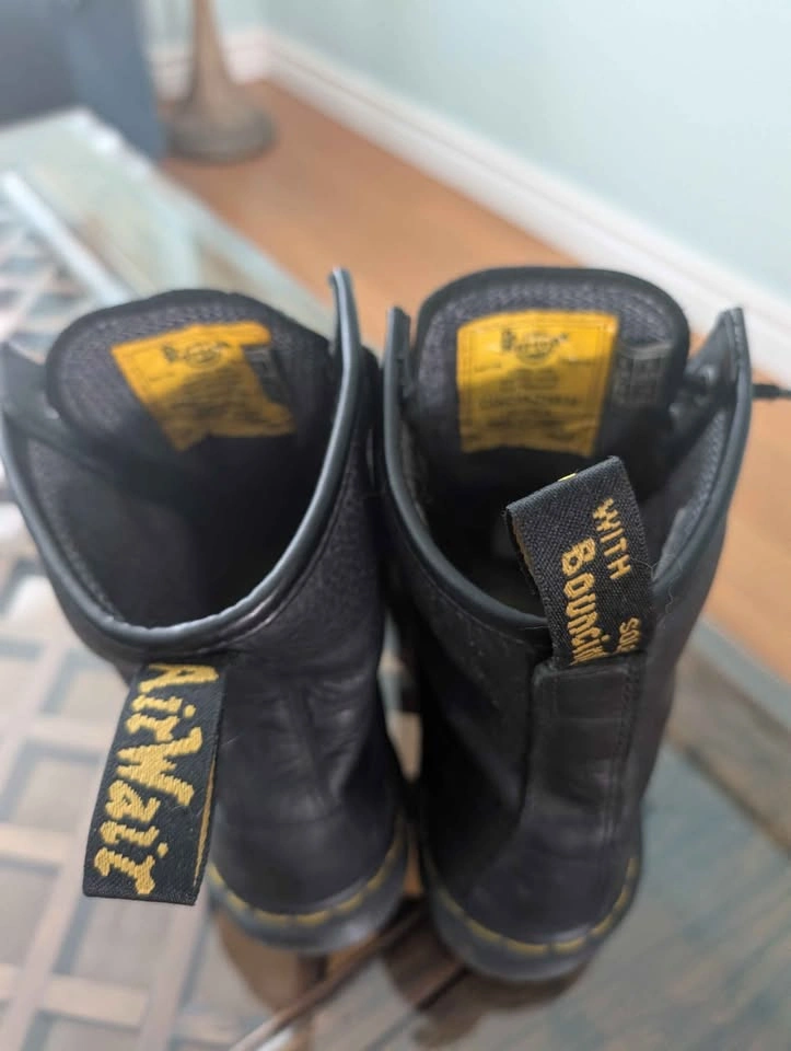 Dr. Martens Black Steel Toe Work Boots - photo 4