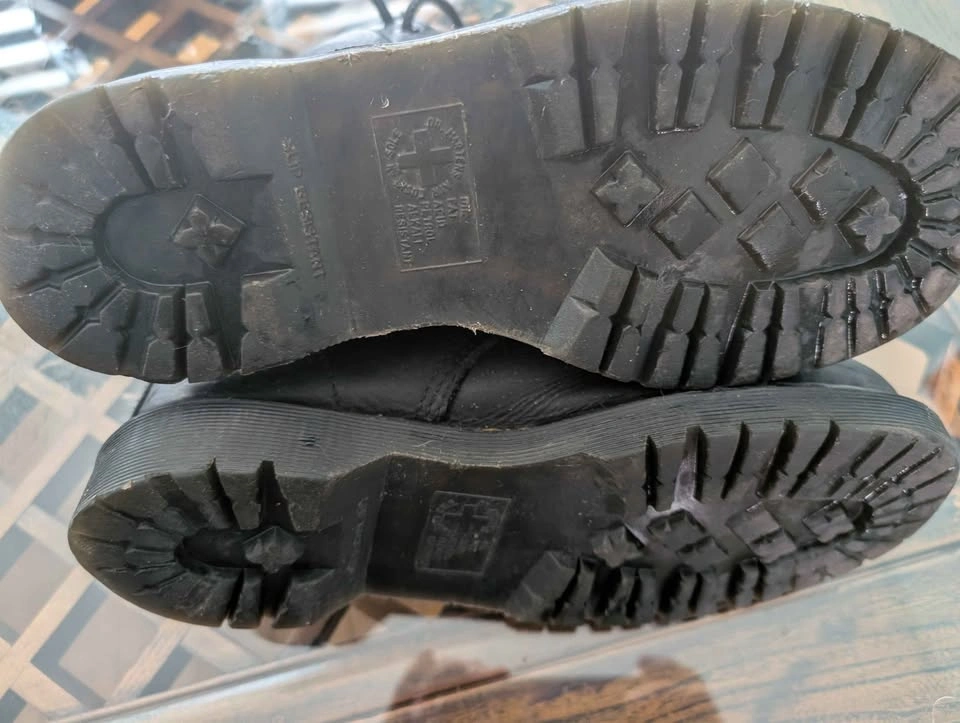 Dr. Martens Black Steel Toe Work Boots - photo 5