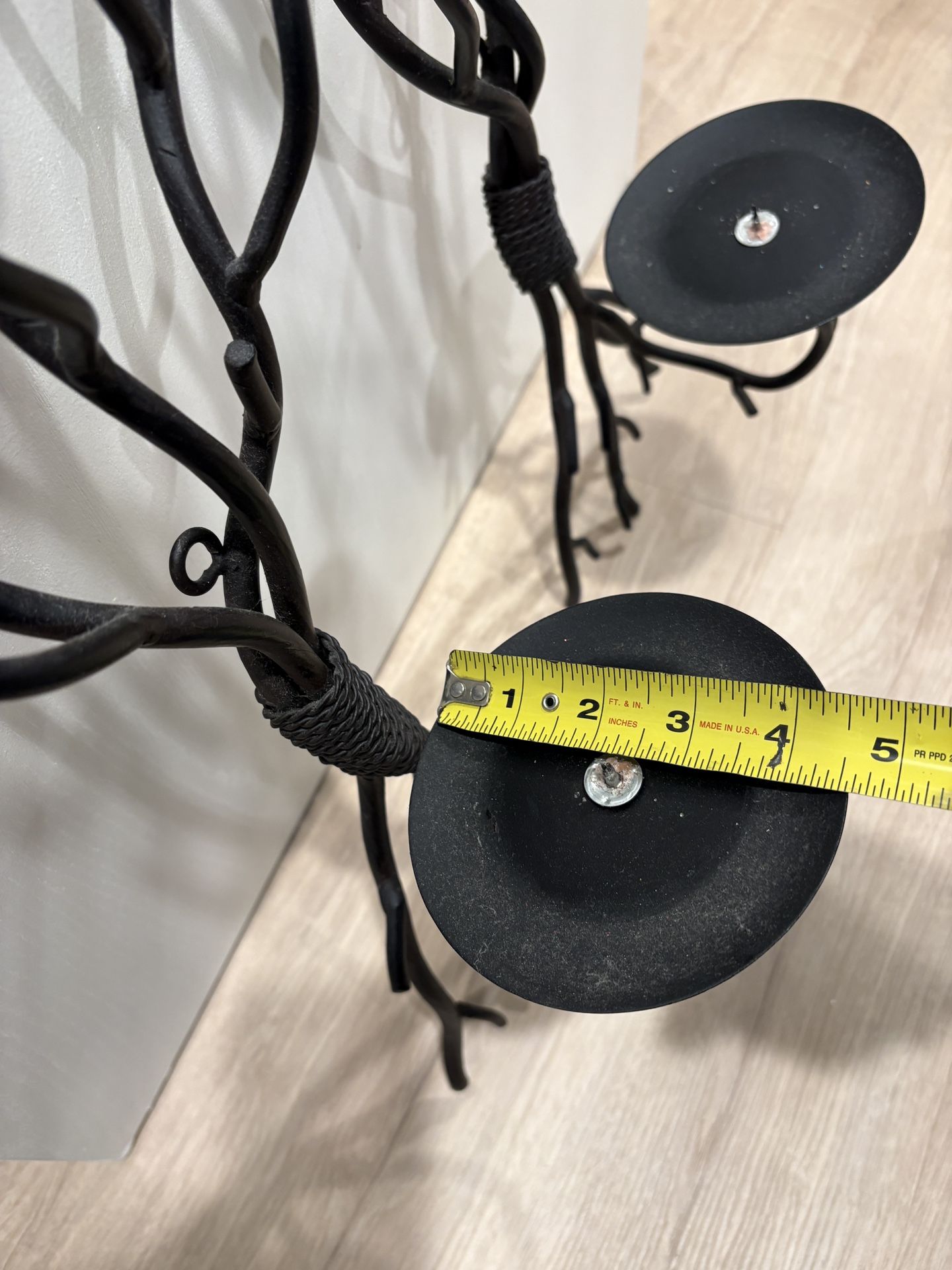 Crate & Barrel Tree Branch Candle Holder Wall Sconce (Set of 2) - photo 4