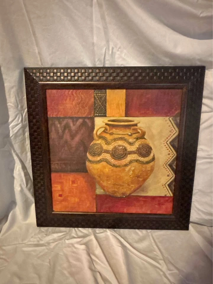 Framed Wall Art 26x26 – Large Statement Piece