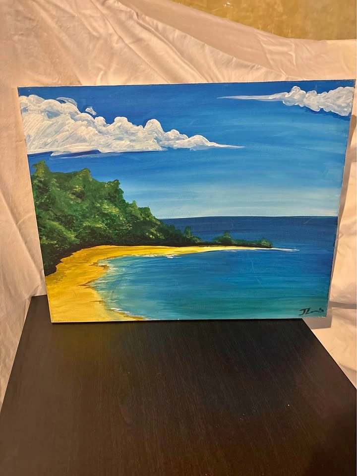 Canvas Wall Art 16x20 – Beach Landscape