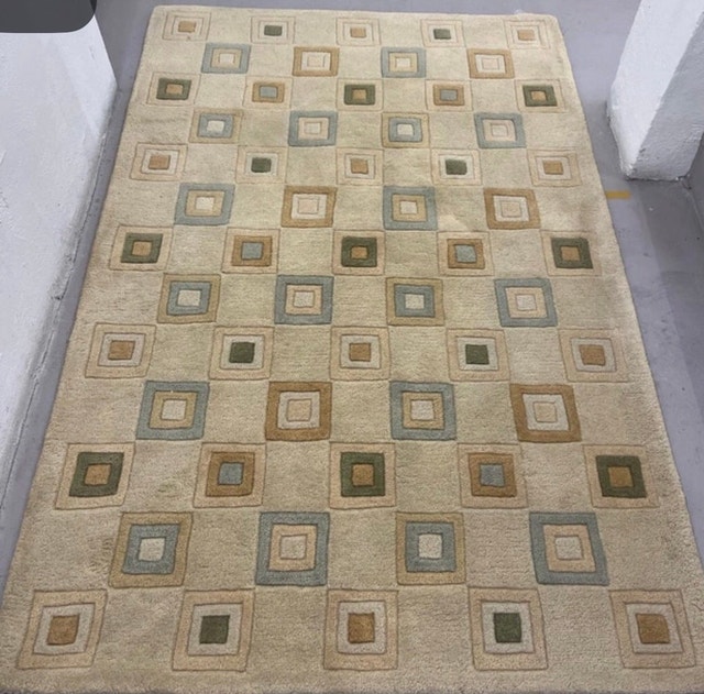 Stylish Geometric Area Rug 5 ft x 8 ft