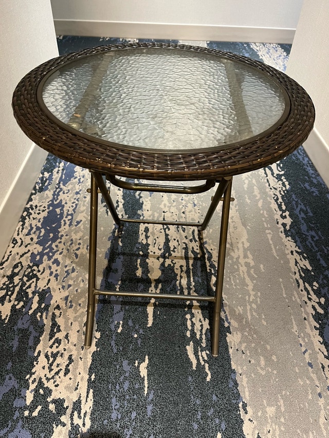 Glass Top Table - photo 2