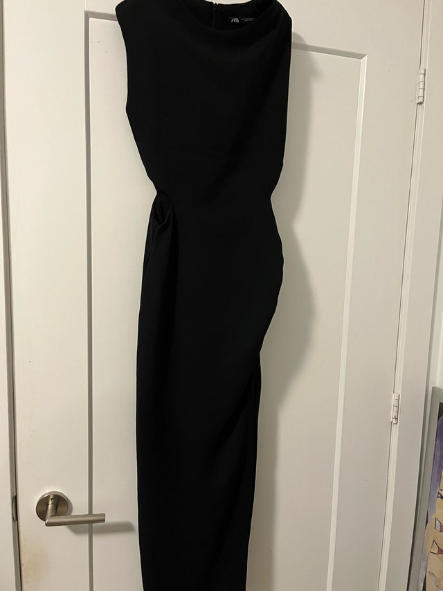 Zara Black Dress - Size XS - photo 3
