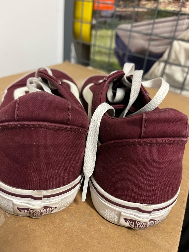 Vans Ward Sneakers - Burgundy - Size 7.5 - photo 5