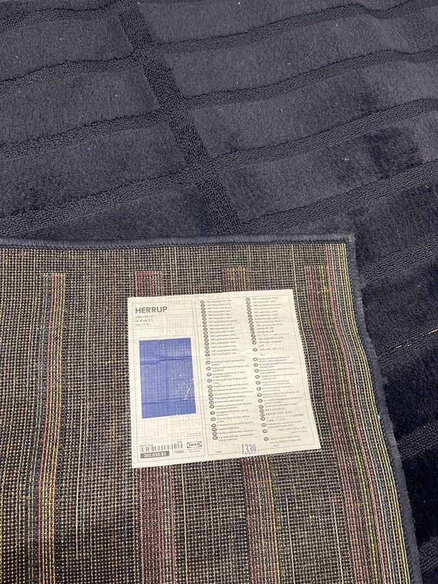 IKEA Herrup Rug 133x195 cm Blue - photo 2