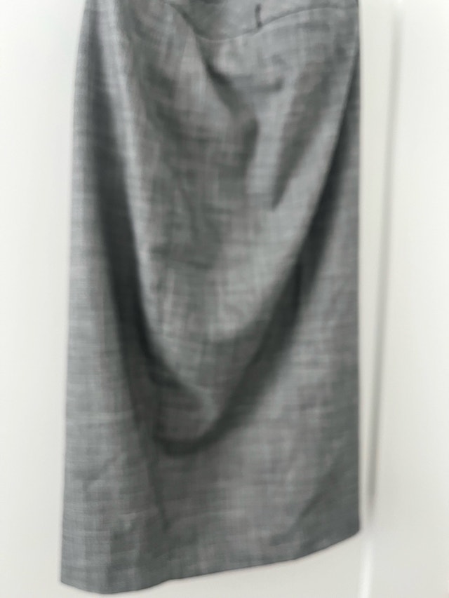 Talbots Skirt - Women's Size Medium - Grey Herringbone