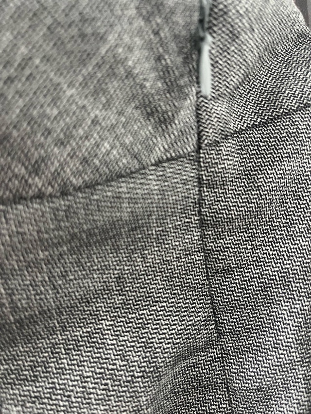 Talbots Skirt - Women's Size Medium - Grey Herringbone - photo 4