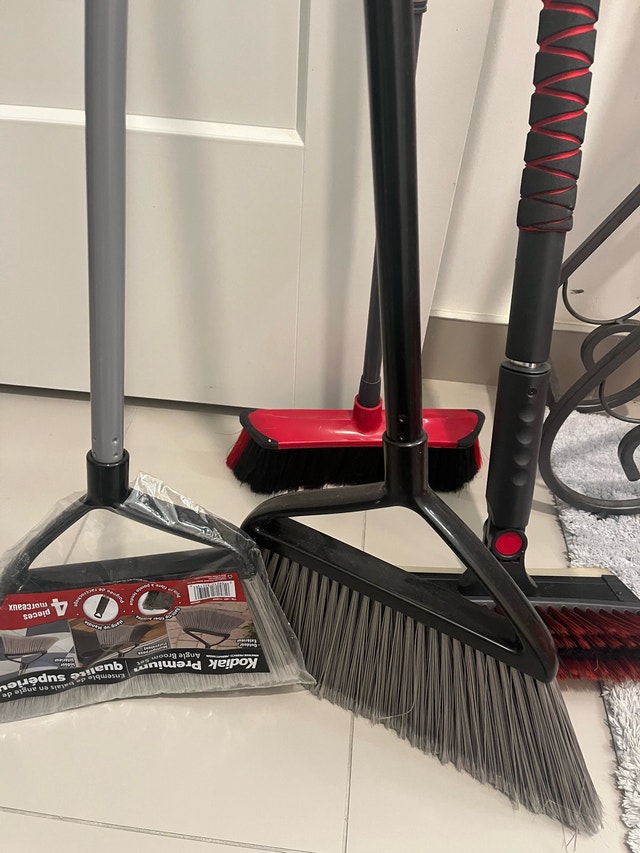 Kodiak Premium Angle Broom & Dustpan Set - photo 2