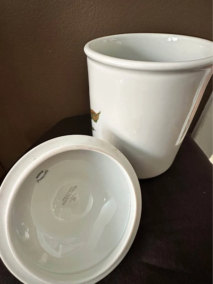Haviland Limoges Apothecary Jar - Tabac - photo 4