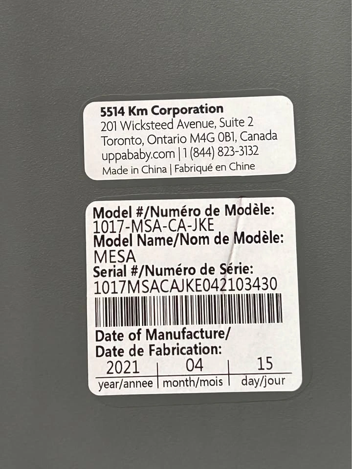 UPPAbaby Mesa Infant Car Seat with Base - photo 2