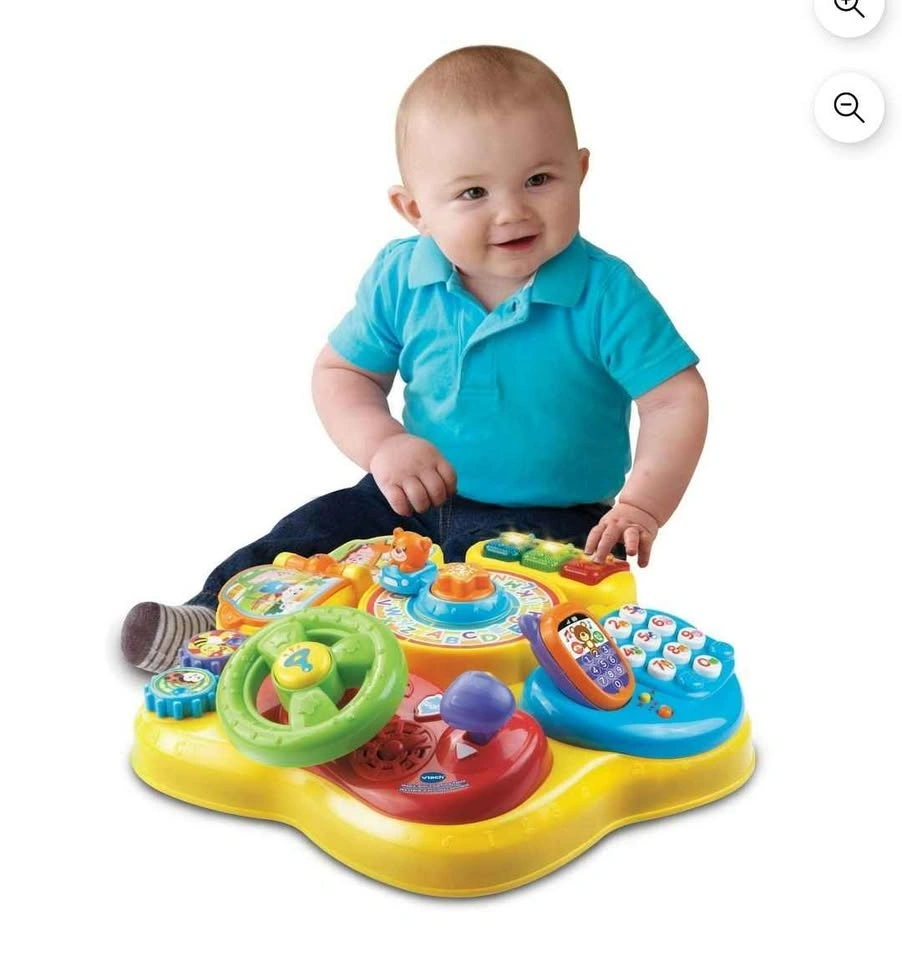 Vtech Baby/Toddler Race Car/Telephone Activity Table - photo 4