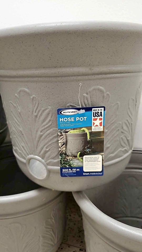 5 SUNCAST HOSE POTS 300ft/91m