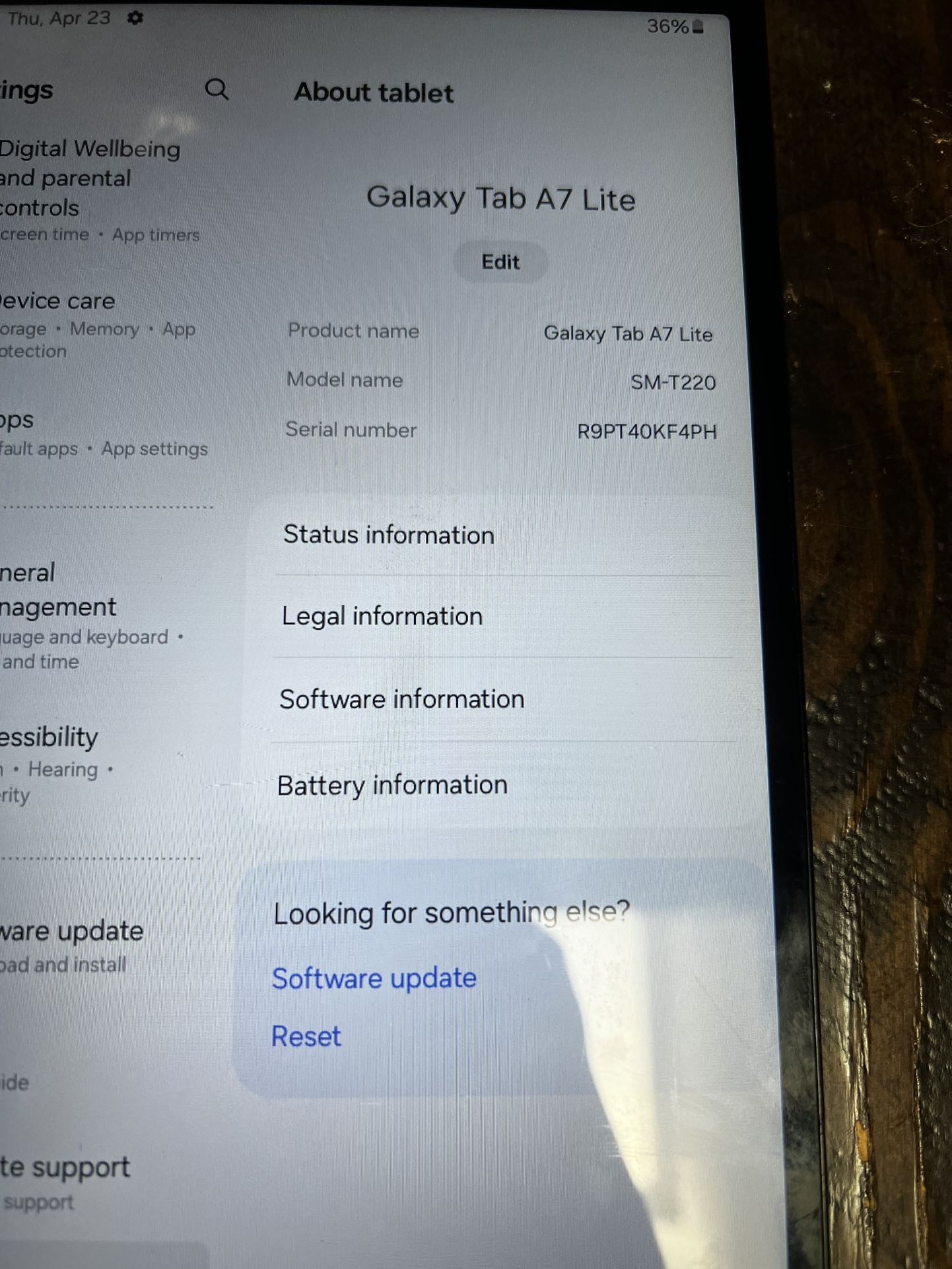 Samsung Galaxy Tablet A7 Lite 32gb - photo 3