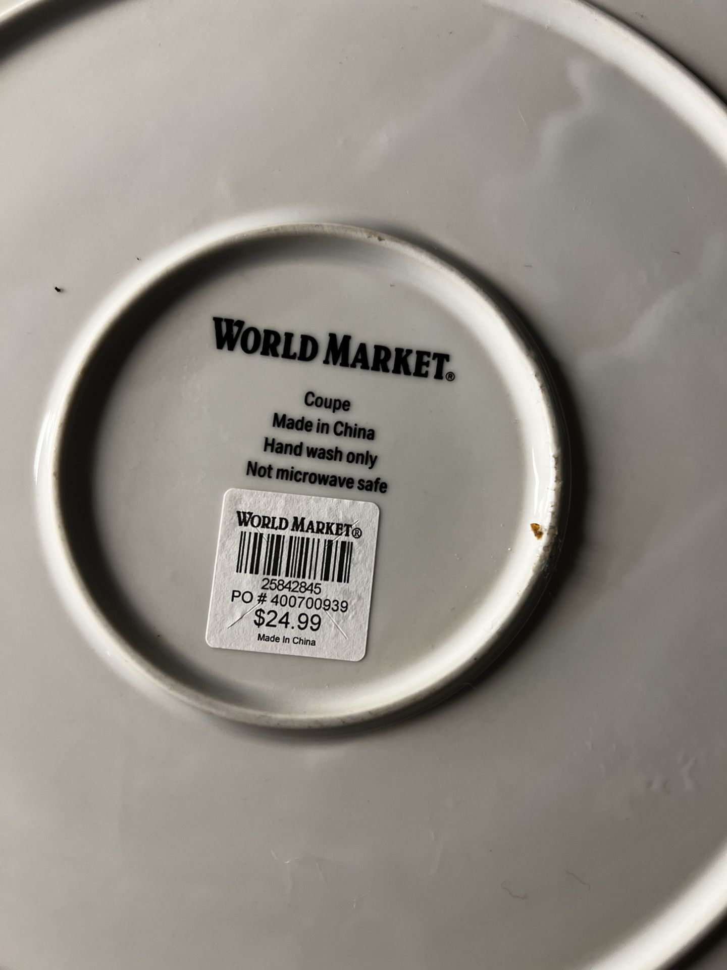 World Market Coupe and Cloche - photo 2